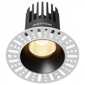 Встраиваемый светильник Maytoni Dip DL121-15W-2.7K-TRS-B