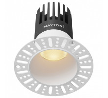 Встраиваемый светильник Maytoni Dip DL122-15W-2.7K-TRS-W