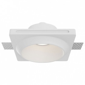 Встраиваемый светильник Maytoni Gyps Modern DL124-GU10-01-TRS-W