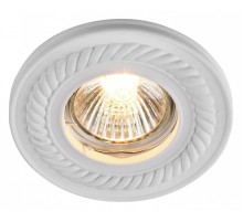 Встраиваемый светильник Maytoni Gyps Classic DL283-1-01-W