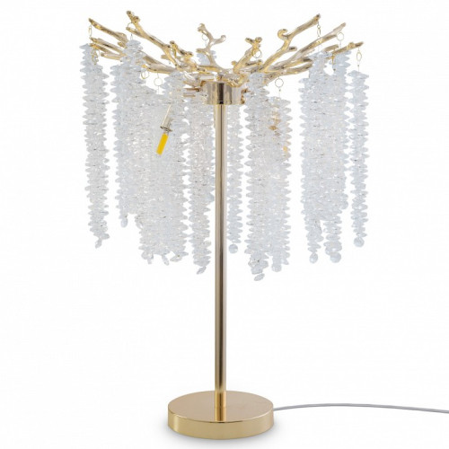 Настольная лампа декоративная Freya Mineral FR1010TL-03G