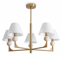 Люстра на штанге Freya Riley FR2043CL-05BS