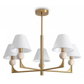 Люстра на штанге Freya Riley FR2043CL-05BS