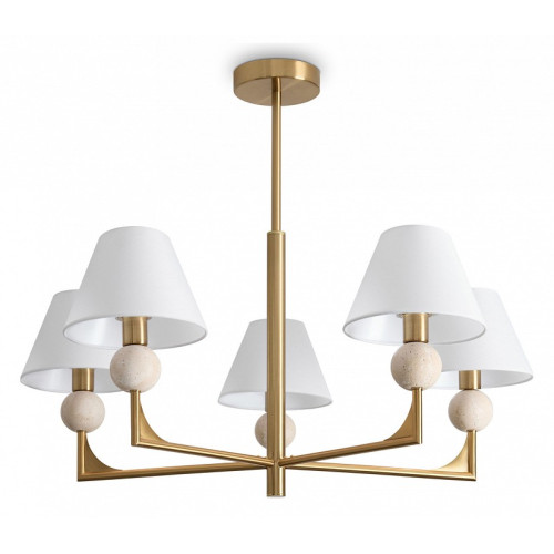 Люстра на штанге Freya Riley FR2043CL-05BS