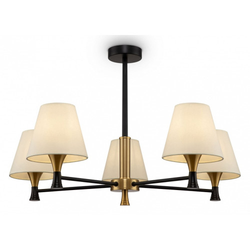 Люстра на штанге Freya Perfetto FR5098PL-05BBS