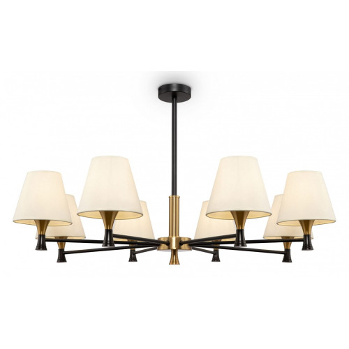 Люстра на штанге Freya Perfetto FR5098PL-08BBS