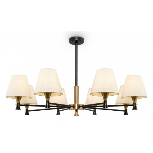 Люстра на штанге Freya Perfetto FR5098PL-08BBS