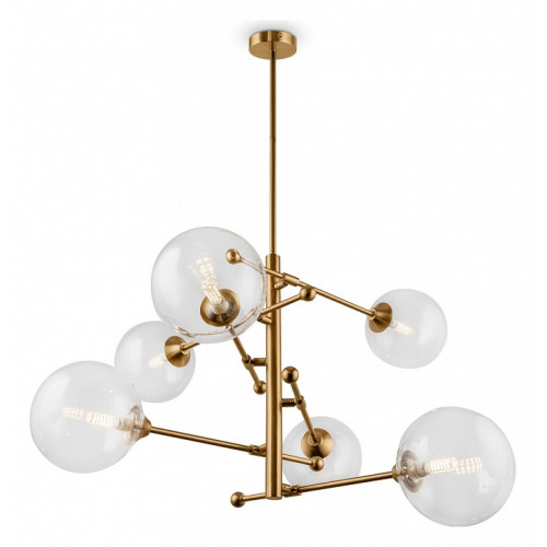 Люстра на штанге Freya Maddison FR5115PL-06BZ