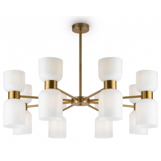 Люстра на штанге Freya Savia FR5203PL-16BS