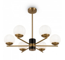 Люстра на штанге Freya Marble FR5230PL-06BS