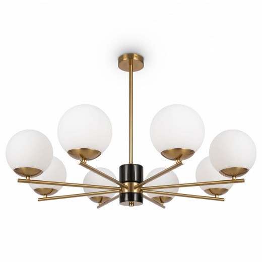 Люстра на штанге Freya Marble FR5230PL-08BS