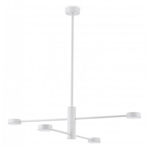 Люстра на штанге Freya Tactic FR5363CL-04W