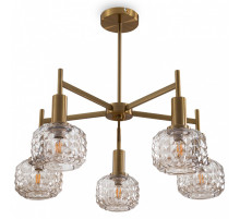 Люстра на штанге Freya Fero FR5366CL-05BS