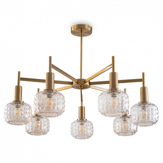 Люстра на штанге Freya Fero FR5366CL-07BS