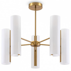 Люстра на штанге Freya Fiore FR5368CL-10BS