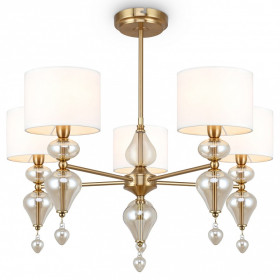 Люстра на штанге Freya Raise FR5369CL-05BS