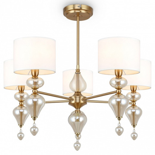 Люстра на штанге Freya Raise FR5369CL-05BS