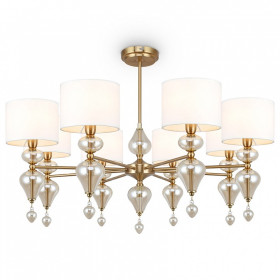 Люстра на штанге Freya Raise FR5369CL-08BS