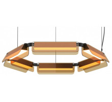 Подвесная люстра Maytoni Flat MOD296PL-L40BC3K