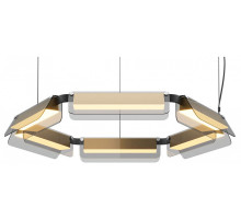 Подвесная люстра Maytoni Flat MOD296PL-L40BS3K