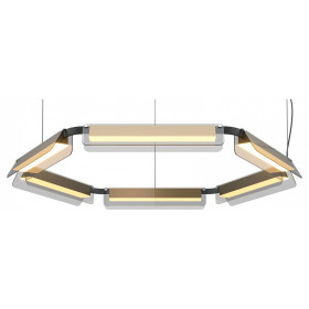 Подвесная люстра Maytoni Flat MOD296PL-L60BS3K