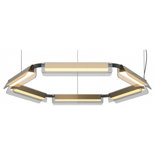 Подвесная люстра Maytoni Flat MOD296PL-L60BS3K