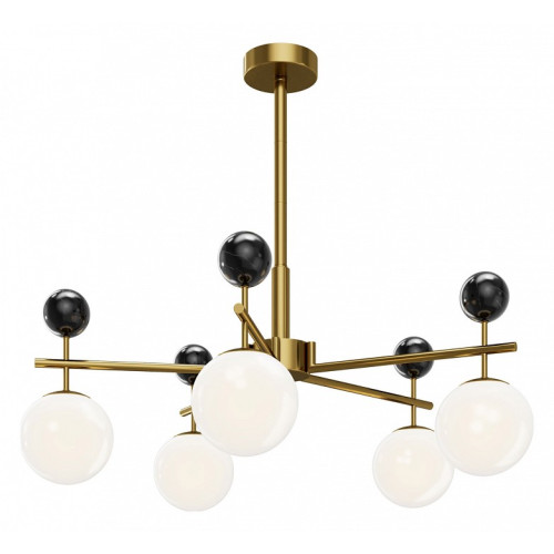 Люстра на штанге Maytoni Museo MOD436PL-05BS