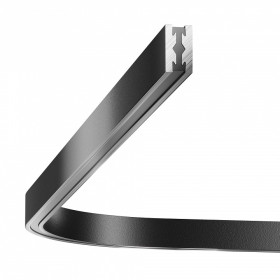 Соединитель угловой L-образный для треков накладных Maytoni Accessories for tracks Flarity TRX154-RC80-B