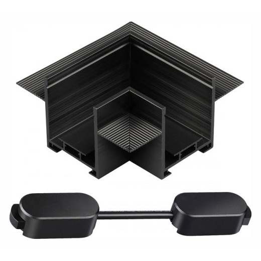 Соединитель угловой L-образный для треков встраиваемых Novotech EASY 135274