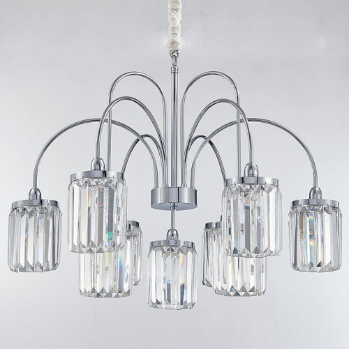 Подвесная люстра Newport 4500 4506+3/C chrome