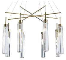 Подвесная люстра Newport 4520 4524+4/S gold