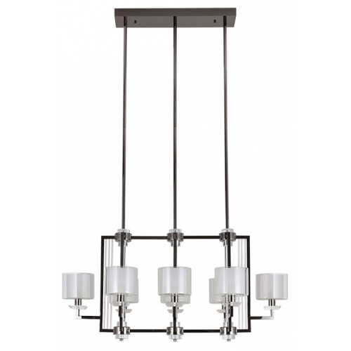 Люстра на штанге Newport 4400 4408/S black glossy