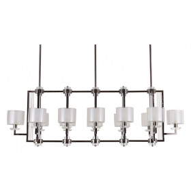 Люстра на штанге Newport 4400 4408+4/S black glossy