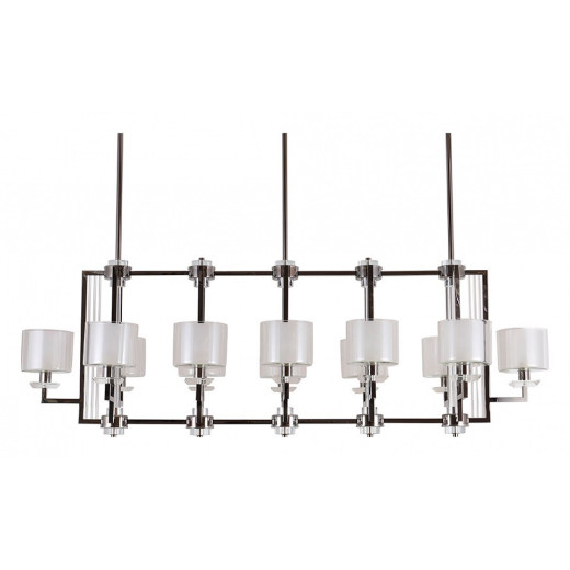 Люстра на штанге Newport 4400 4408+4/S black glossy