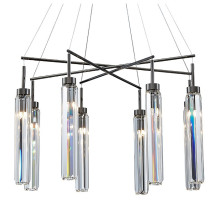 Подвесная люстра Newport 4520 4524+4/S black glossy