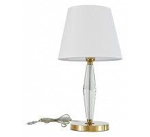 Настольная лампа декоративная Newport 11600 11601/T gold без абажура