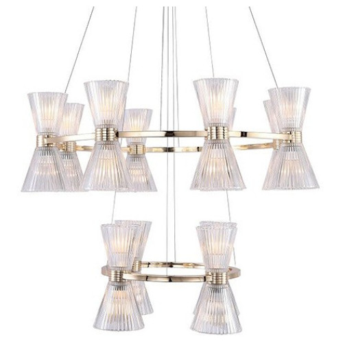 Подвесная люстра Newport 3610 3614/S gold new