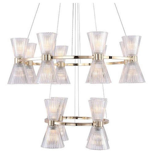 Подвесная люстра Newport 3610 3618/S gold new