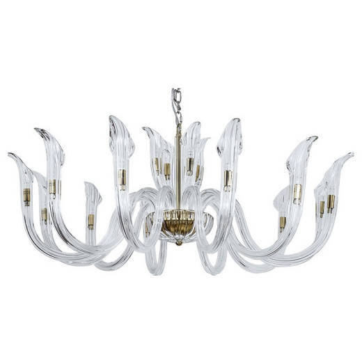 Подвесная люстра Newport 3650 3654+12/C gold