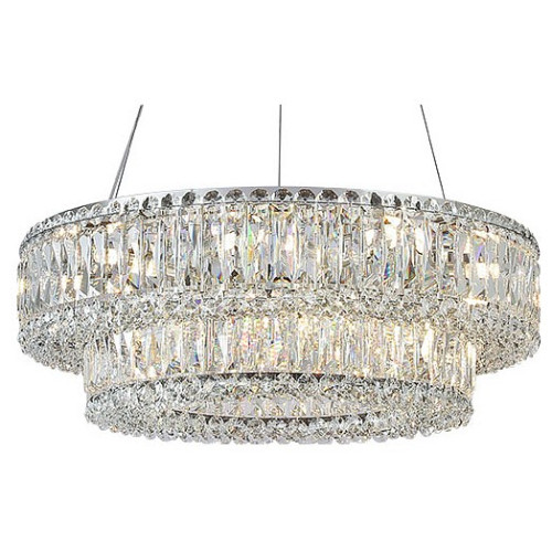 Подвесная люстра Newport 8450 8450+18/S chrome