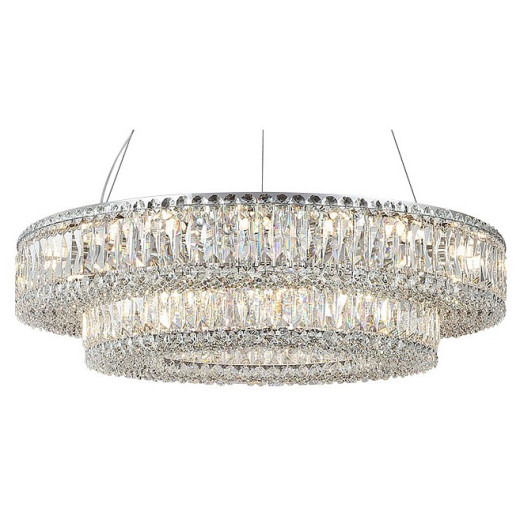 Подвесная люстра Newport 8450 8450+28/S chrome