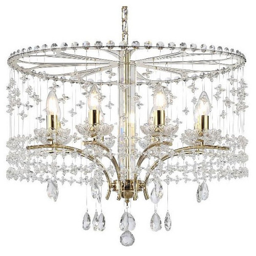 Подвесная люстра Newport 8600 8608/C gold