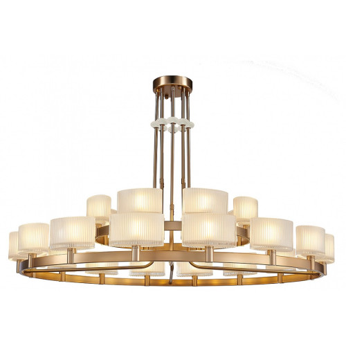 Люстра на штанге Newport 4330 4338+16/C new gold