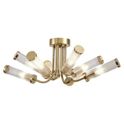 Люстра на штанге Newport 4550 4558/PL gold