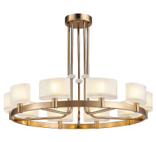 Люстра на штанге Newport 4330 4338+2/C new gold