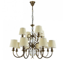 Подвесная люстра Newport CALIFORNIA 3112/С  black brass без абажуров