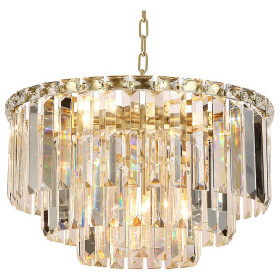 Подвесная люстра Newport MIСHELLE 8469+3/С brass