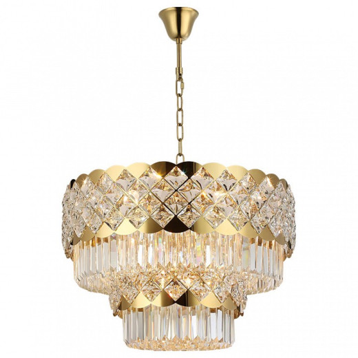 Подвесная люстра Newport ASHLEY 8301/60 C gold polished