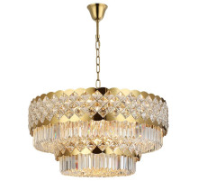 Подвесная люстра Newport ASHLEY 8301/80 C gold polished