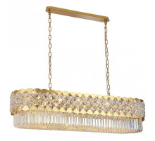 Подвесная люстра Newport ASHLEY 8300/120 oval gold polished